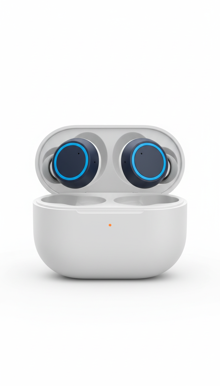 Smart Noise-Canceling Earbuds Adaptive Mode