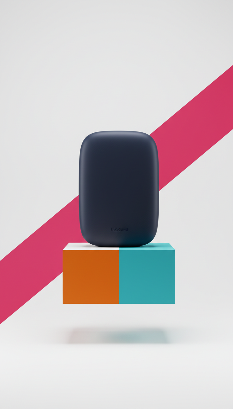 Wireless speaker with brushed metal finish
