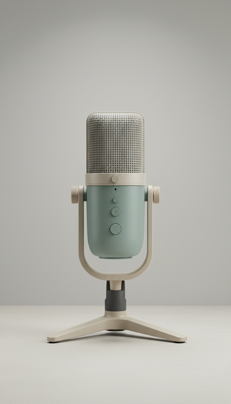 Desktop Microphone With Cardioid Pickup