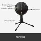 Logitech blue snowball microphone