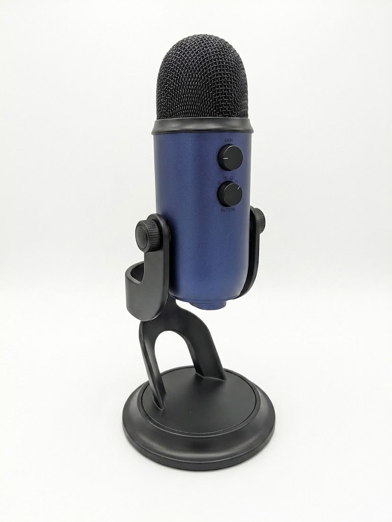 Blue yeti mic blue color