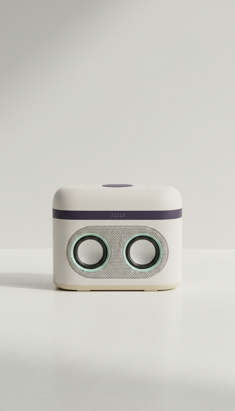 Bluetooth Speaker With Geometric Shell