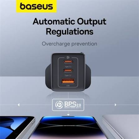 Baseus 65 watt Gan5 Pro 3 Charger