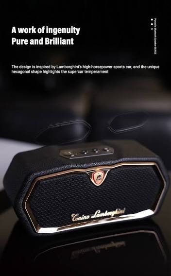 Tonino Lamborghini Bluetooth Speaker