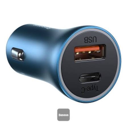 Baseus 65 watt dual car Charger