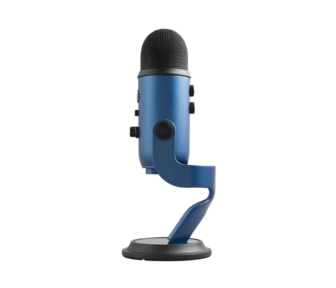 Blue yeti mic blue color
